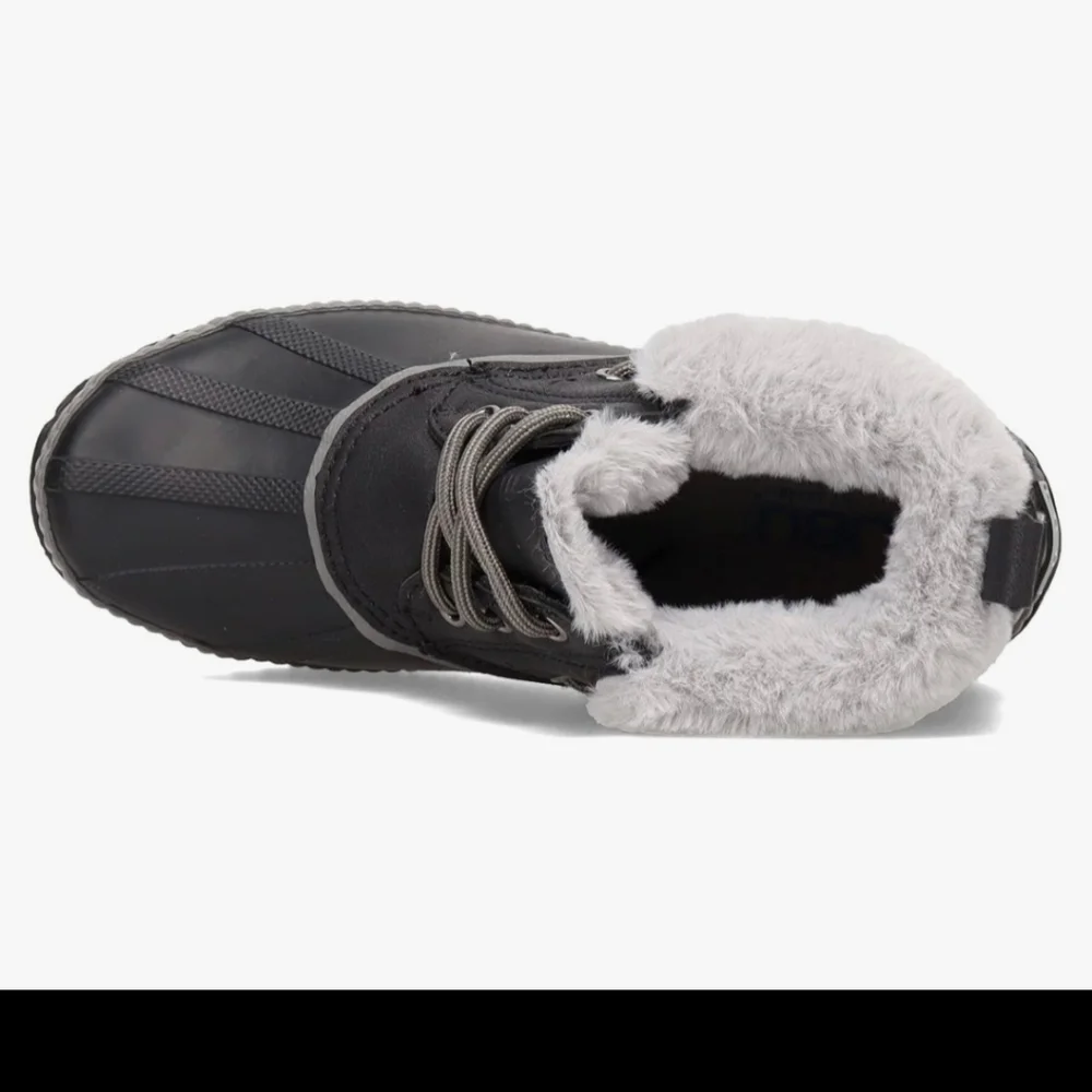 JSPORT Boots Woman's Waterproof Duck Faux-fur All-weather Shoes …